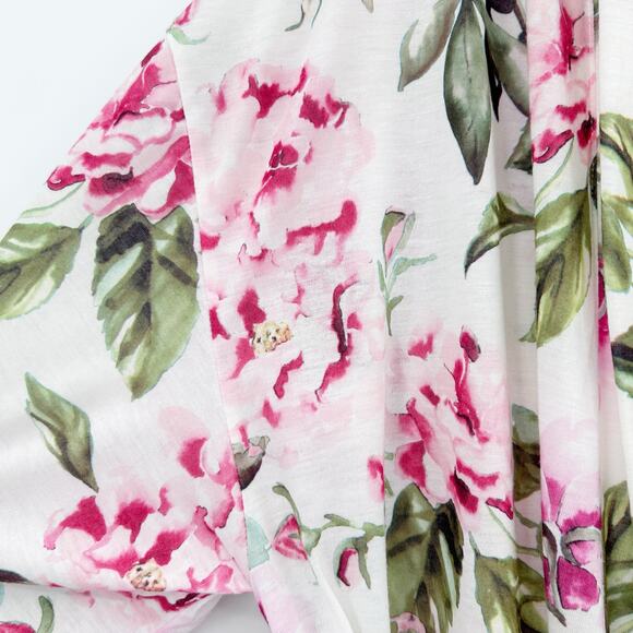 Show Me Your MuMu Brie Robe Garden of Blooms Multicolor Floral Womens Size OS - Picture 12 of 12